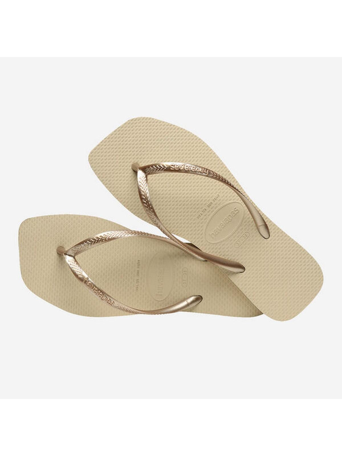 HAVAIANAS Infradito Donna Hav. Square 4148301.0154 Beige - Stilato