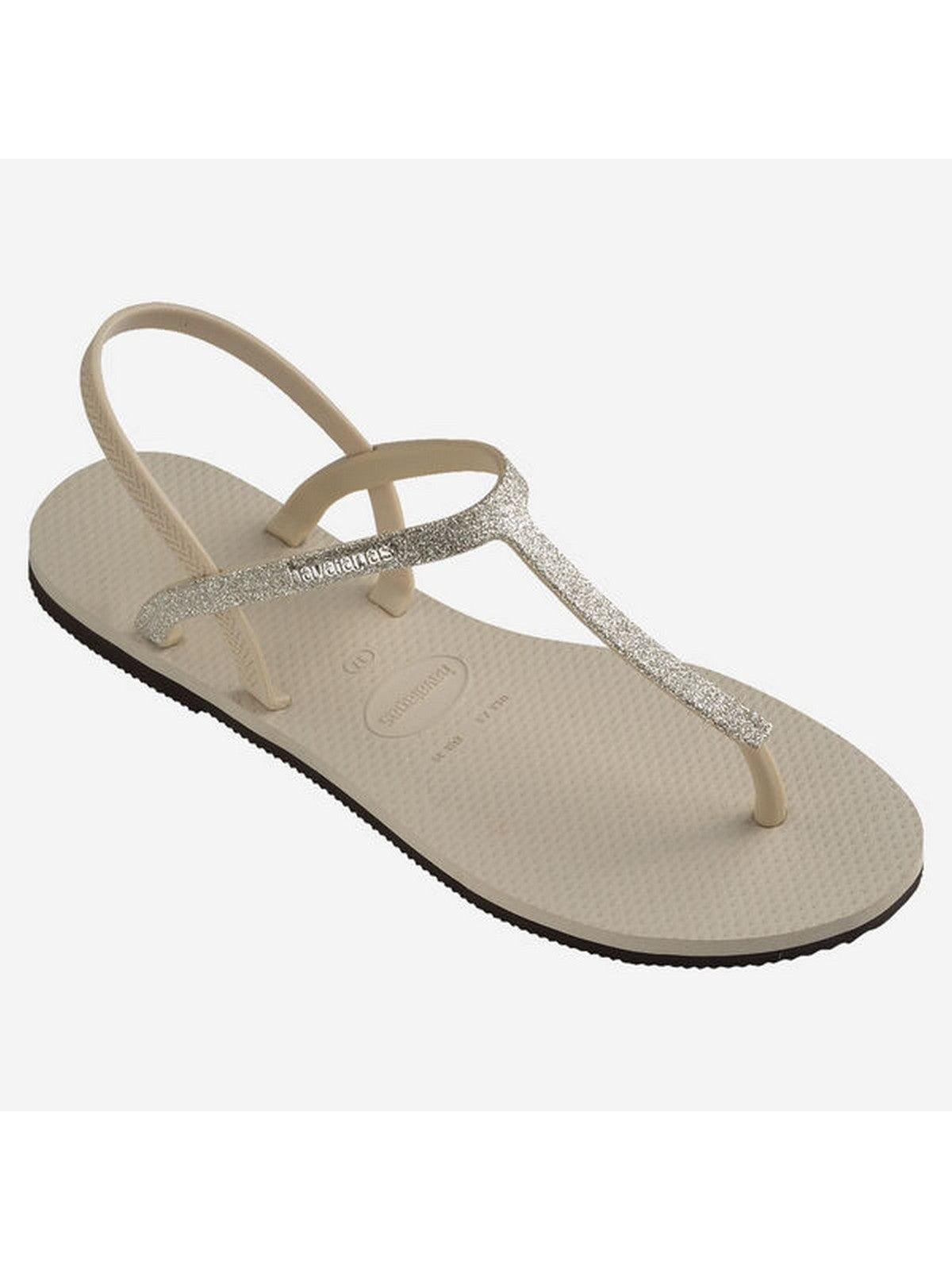 HAVAIANAS Infradito Donna Hav. You Paraty Glitter 4148951.0121 Beige - Stilato