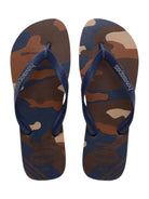 HAVAIANAS Infradito Uomo Hav. Top camu 4141398.0727 Marrone - Stilato