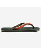 HAVAIANAS Infradito Unisex adulto Hav. Brasil mix 4123206.7074 Verde - Stilato