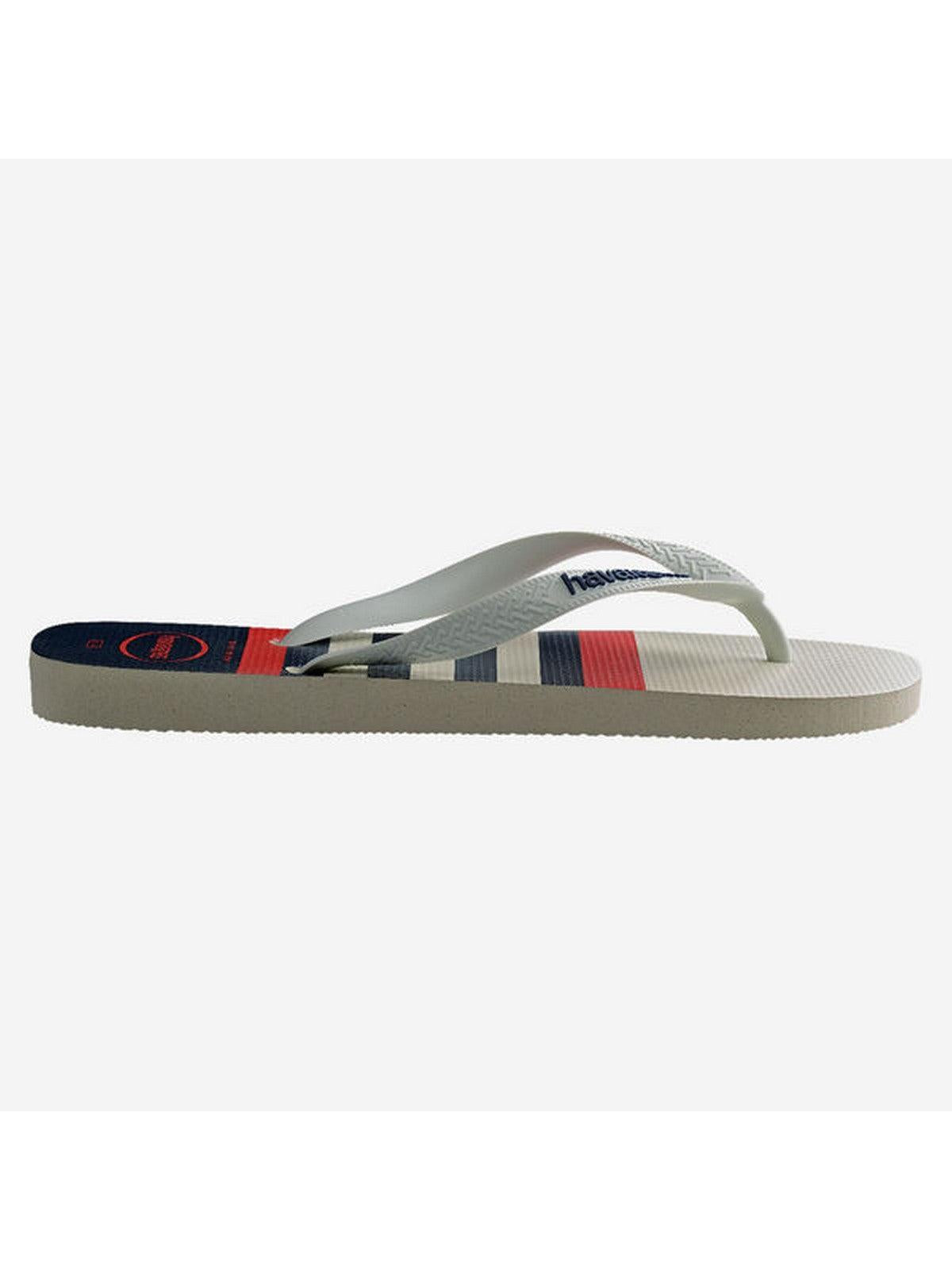 HAVAIANAS Infradito Uomo Hav. Top Nautical 4137126.6349 Bianco - Stilato