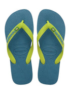 HAVAIANAS Infradito Unisex adulto Hav. Brasil logo 4110850.4974 Blu - Stilato