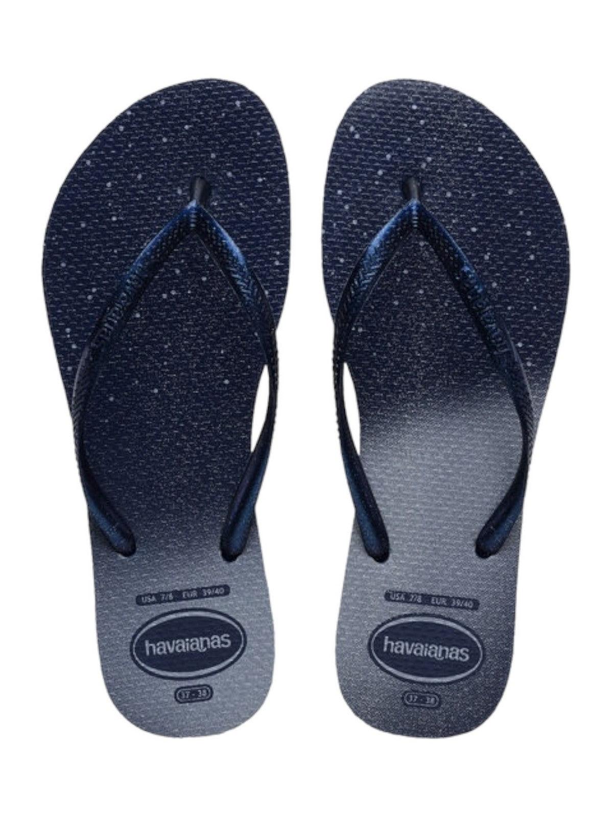 HAVAIANAS Infradito Donna Hav. Slim Gloss 4145617.4368 Blu - Stilato