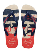 HAVAIANAS Infradito Uomo Hav. Top Nautical 4137126.6121 Beige - Stilato