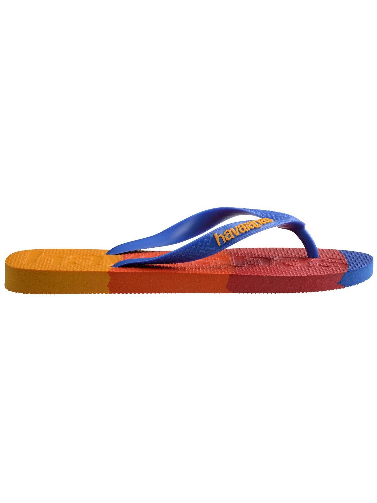 HAVAIANAS Infradito Uomo Hav. Top logomania colors II 4147526.3847 Blu - Stilato