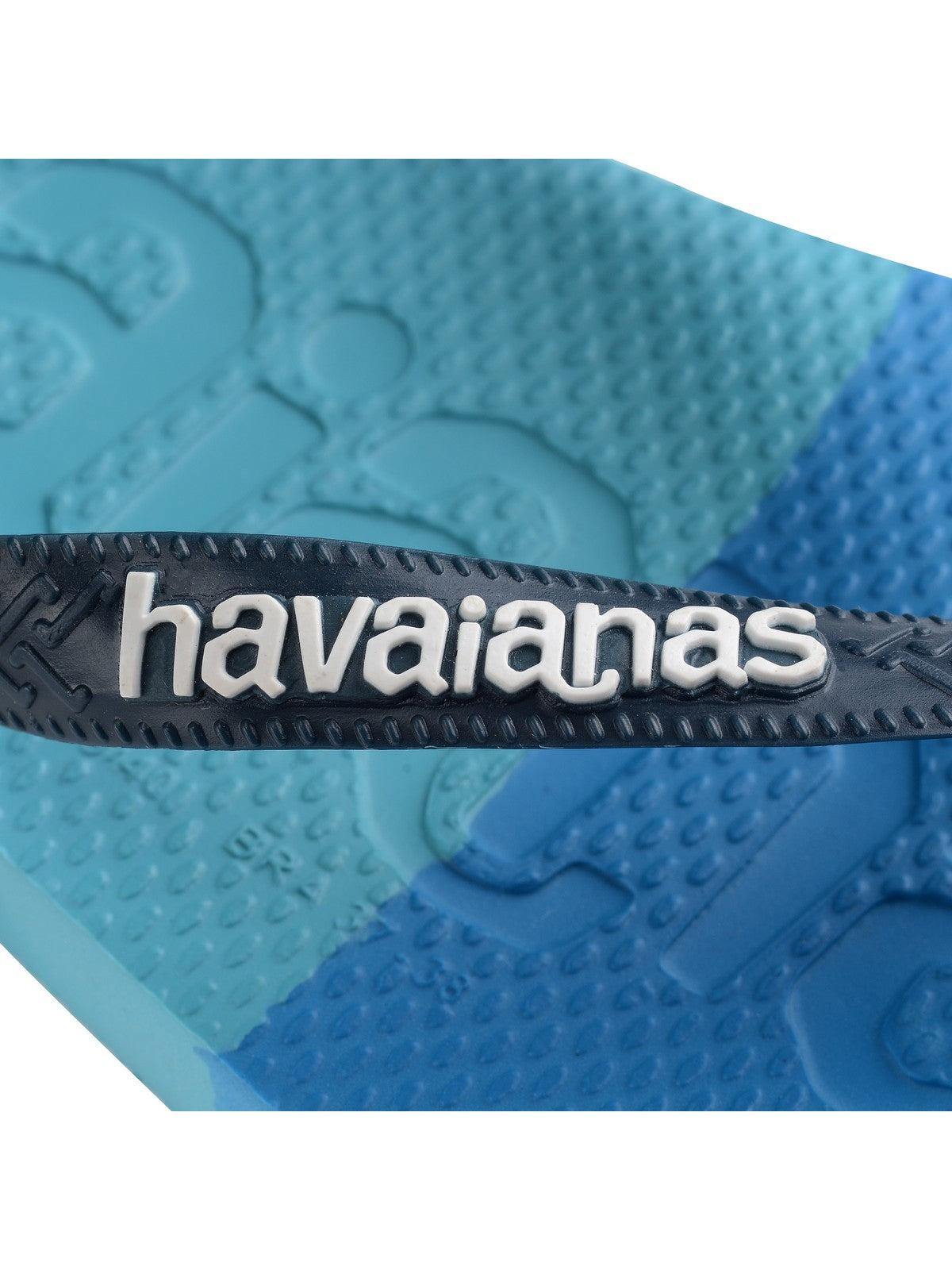 HAVAIANAS Infradito Uomo Hav. Top logomania colors II 4147526.5558 Blu - Stilato