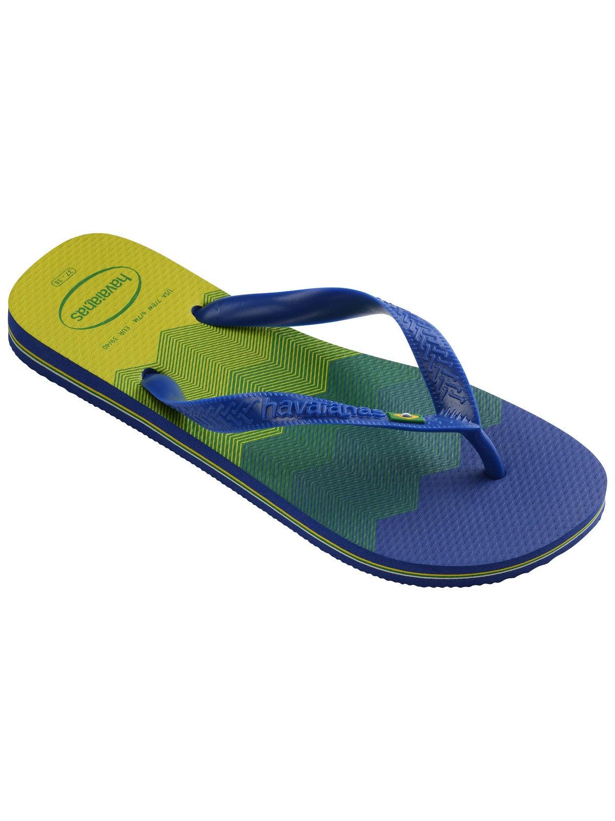 HAVAIANAS Infradito Unisex adulto Hav. Brasil Fresh 4145745.7893 Blu - Stilato