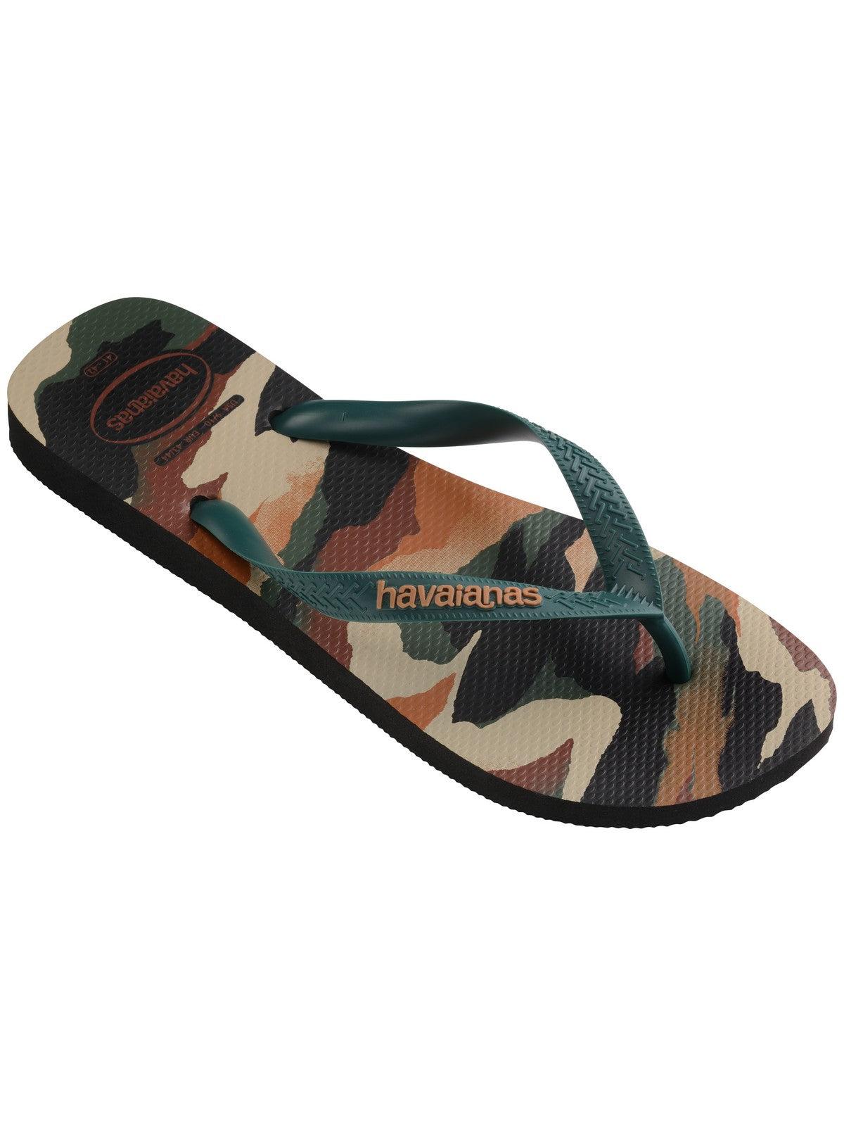 HAVAIANAS Infradito Uomo Hav. Top camu 4141398.6134 Nero - Stilato