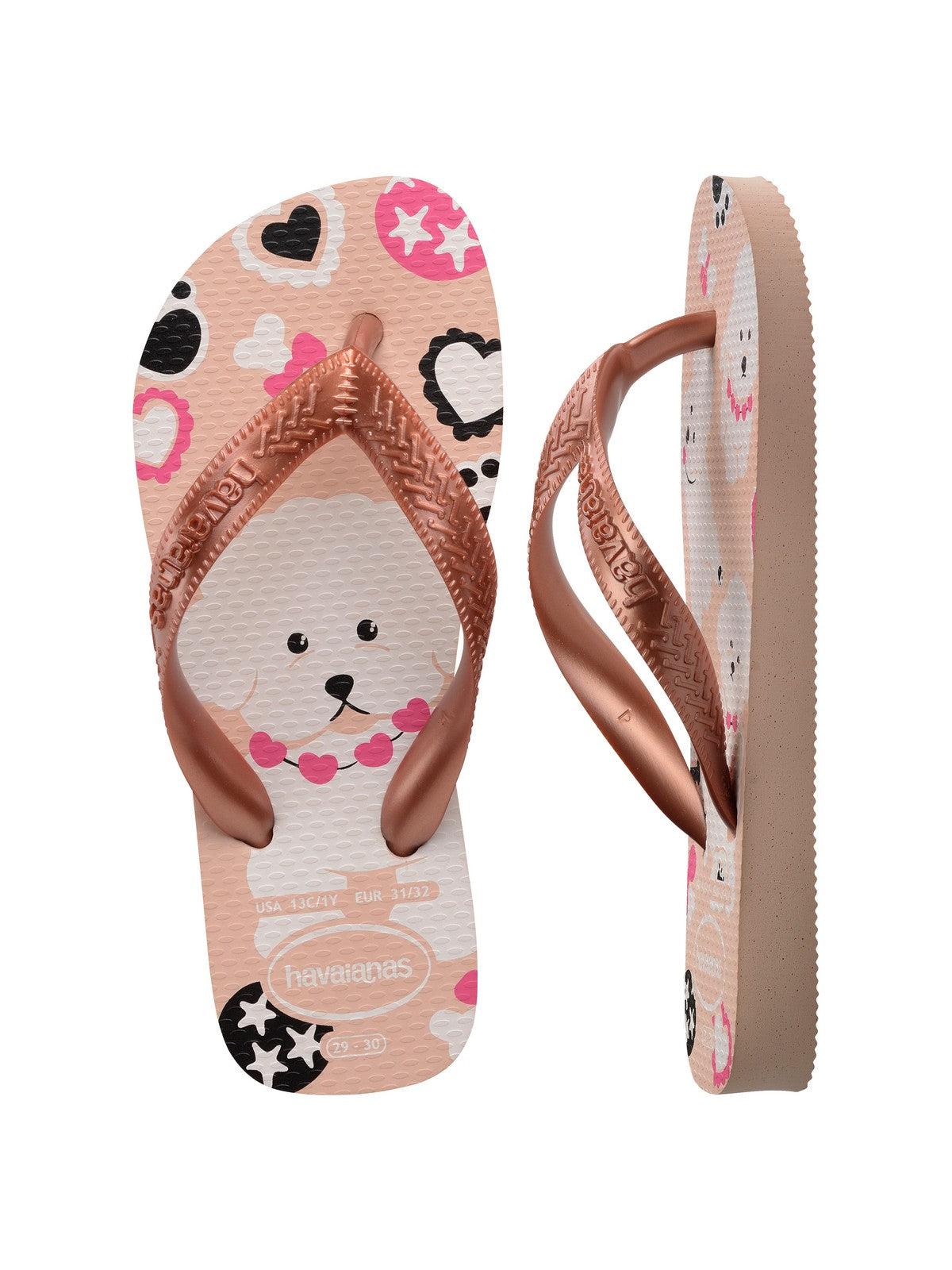 HAVAIANAS Infradito Bambine e ragazze Hav. kids Top Pets 4146823.3606 Rosa - Stilato