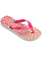 HAVAIANAS Infradito Bambine e ragazze Hav. Kids Flores 4000052.7026 Bianco - Stilato