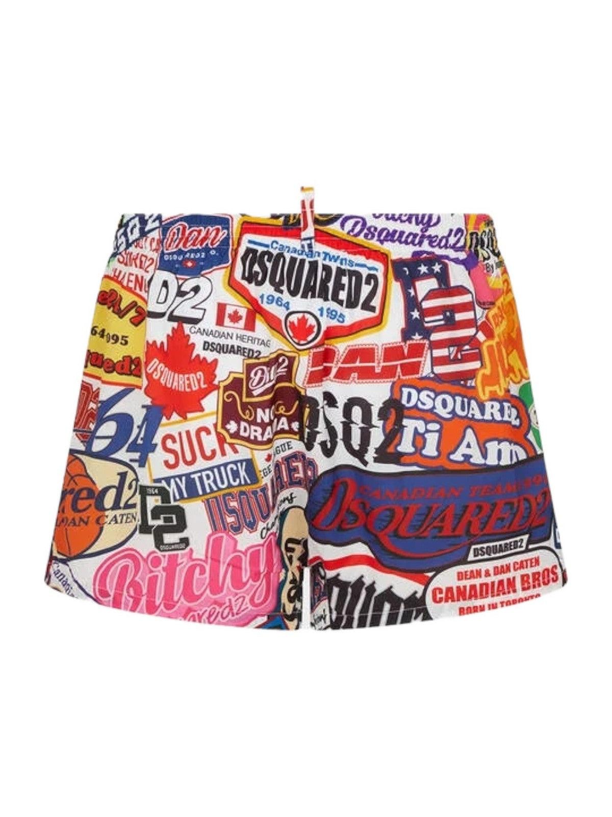 DSQUARED2 Costume da bagno Uomo D7B64556 960 Multicolore - Stilato