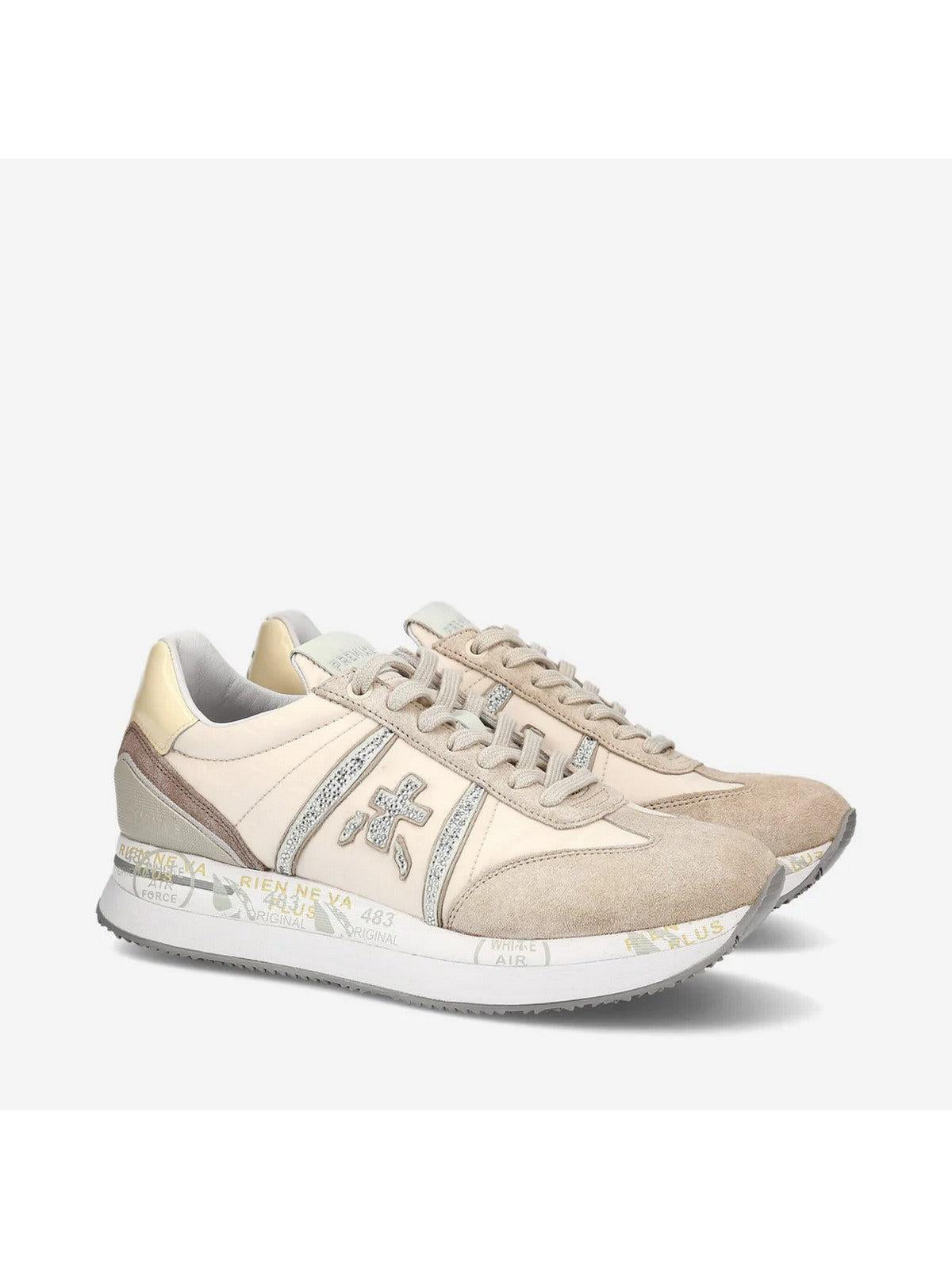 PREMIATA Sneaker Donna CONNY VAR 6671 Beige - Stilato