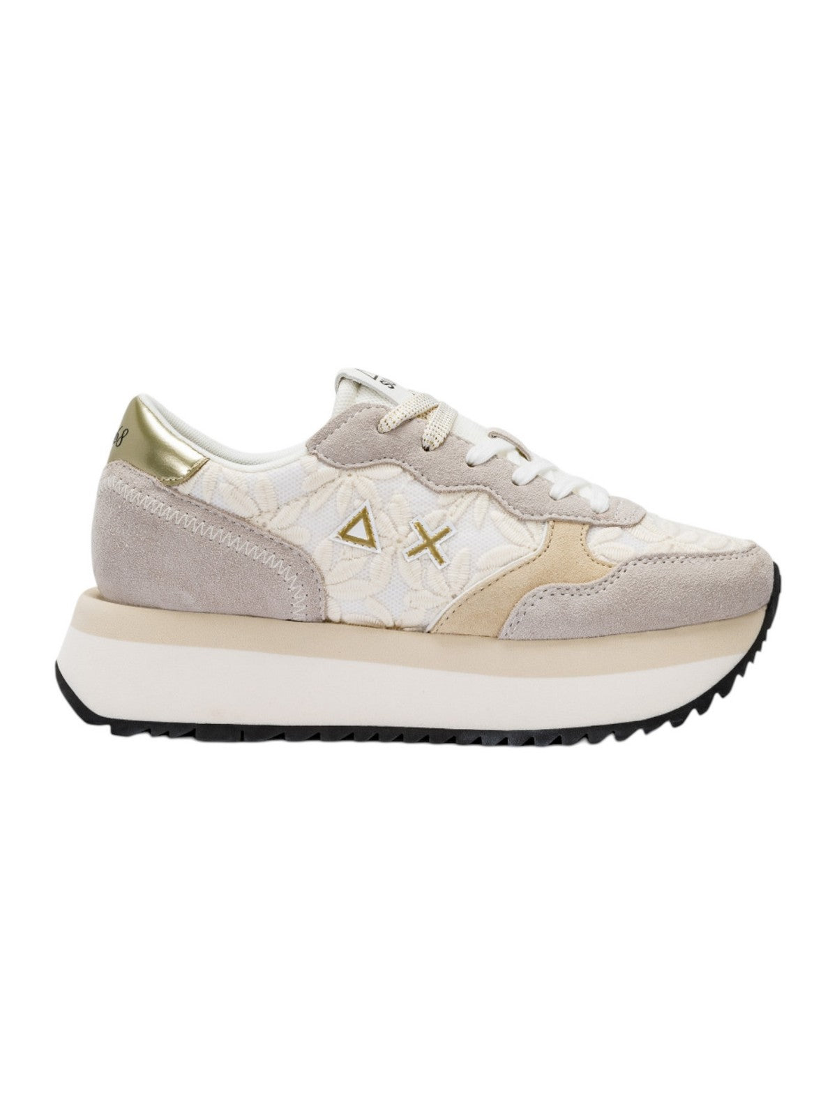 SUN68 Sneaker Donna Big Lace Z34209 01 Bianco - Stilato