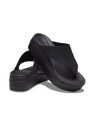 CROCS Infradito Donna Brooklyn Flip 208727 001 Nero - Stilato