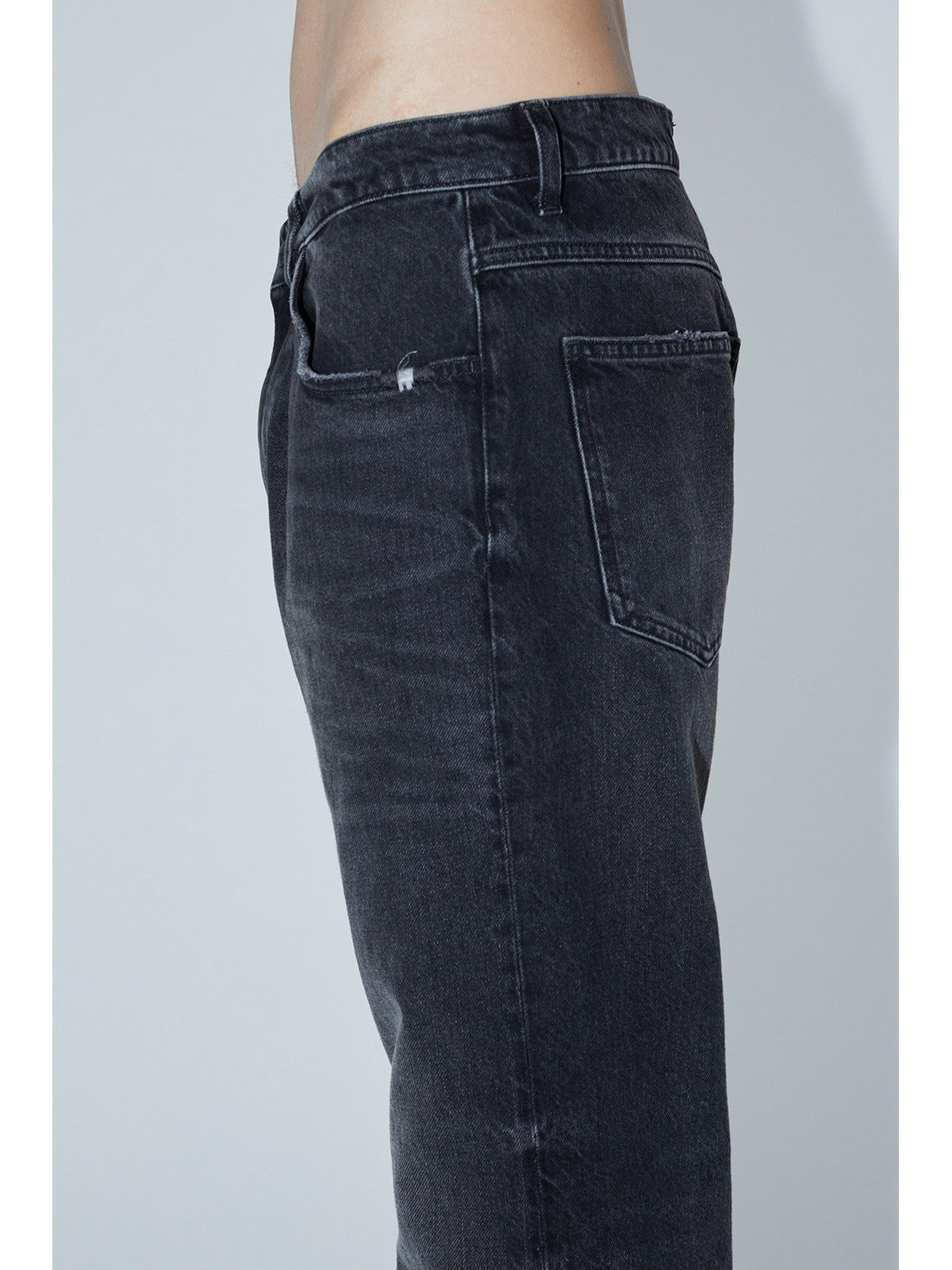 AMISH Jeans Uomo AMU010N0802380 998 Nero - Stilato