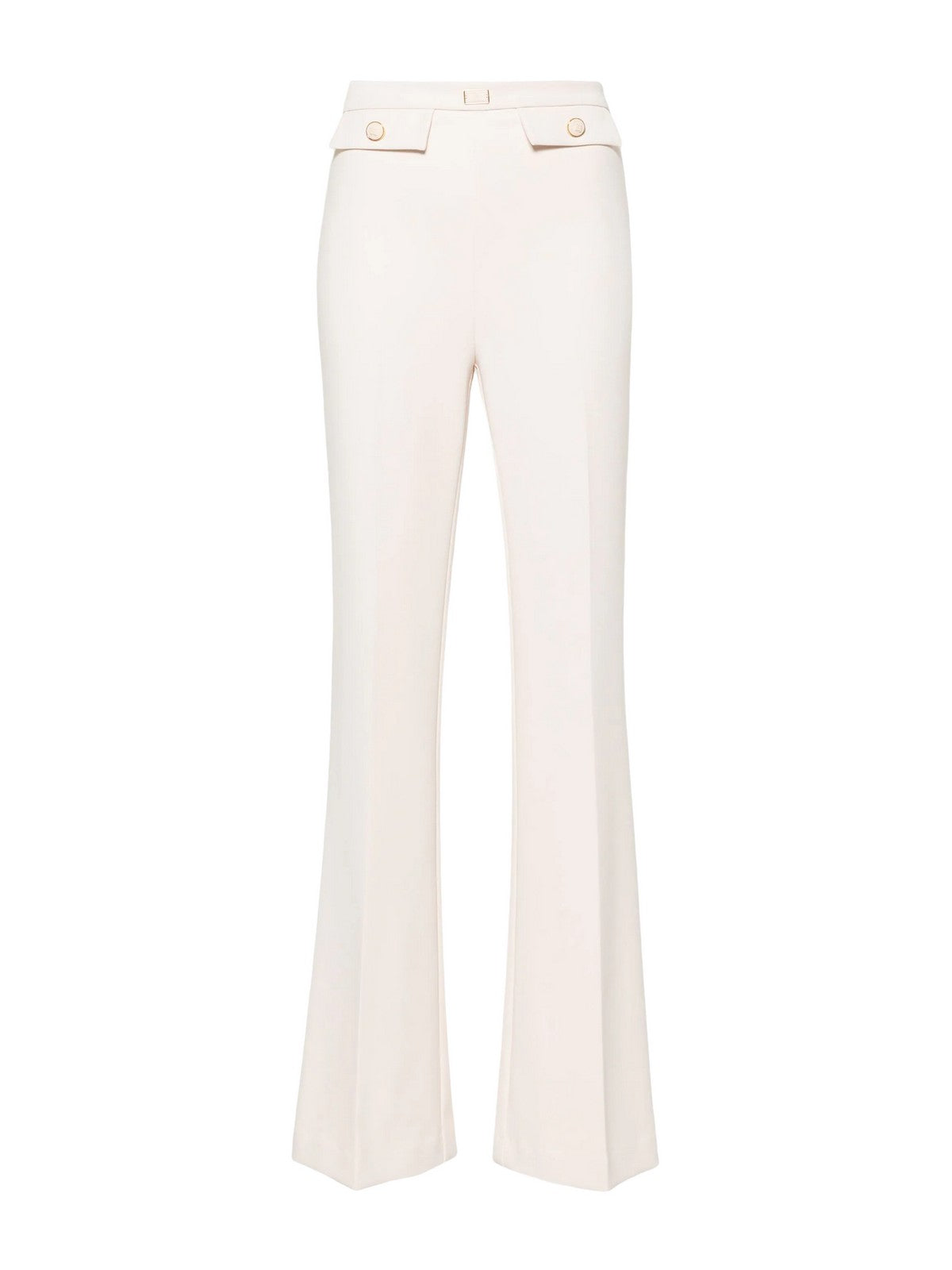 ELISABETTA FRANCHI Pantalone Donna PA02941E2 193 Avorio - Stilato
