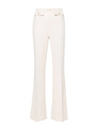 ELISABETTA FRANCHI Pantalone Donna PA02941E2 193 Avorio - Stilato