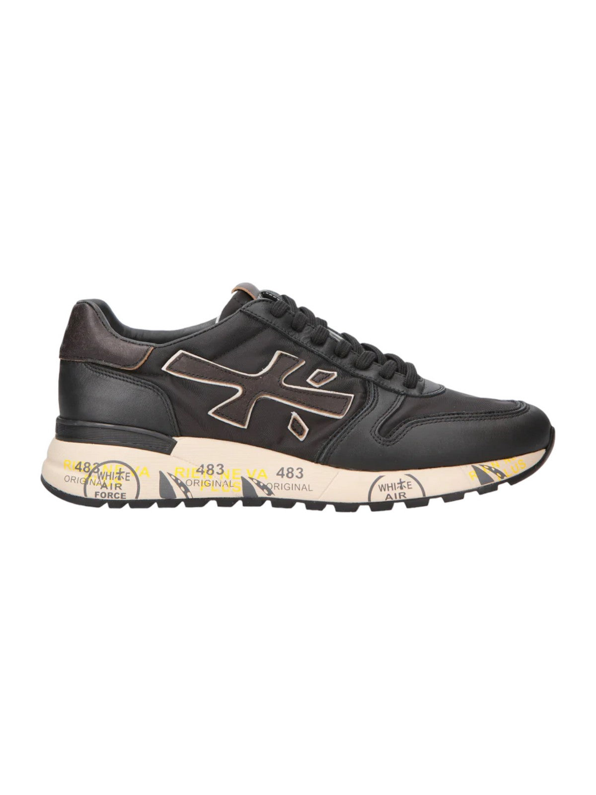 PREMIATA Sneaker Uomo MICK VAR 6418 Nero - Stilato