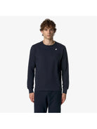 K-WAY T-Shirt e Polo Uomo ELMER JS PEACH K8136DW K89 Blu - Stilato