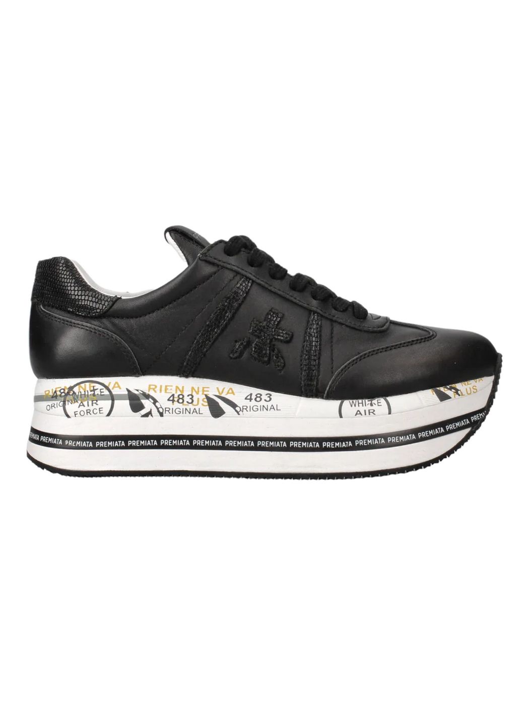 PREMIATA Sneaker Donna BETH VAR 6012 Nero - Stilato