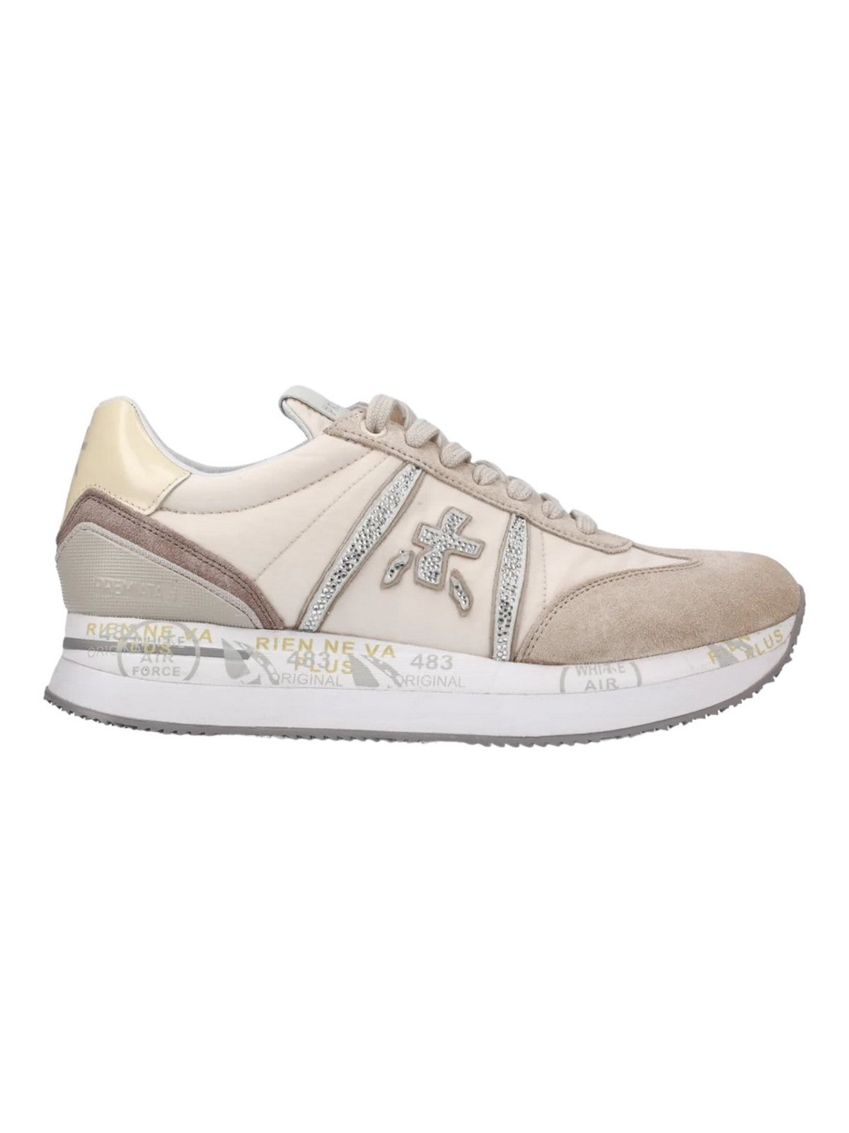 PREMIATA Sneaker Donna CONNY VAR 6671 Beige - Stilato