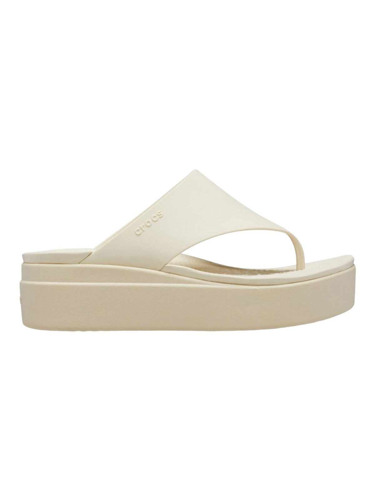 CROCS Infradito Donna Brooklyn Flip 208727 2Y2 Beige - Stilato