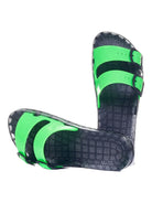 SENSI Ciabatta Unisex adulto la jolla black fluo 4151/BF 301 Verde - Stilato