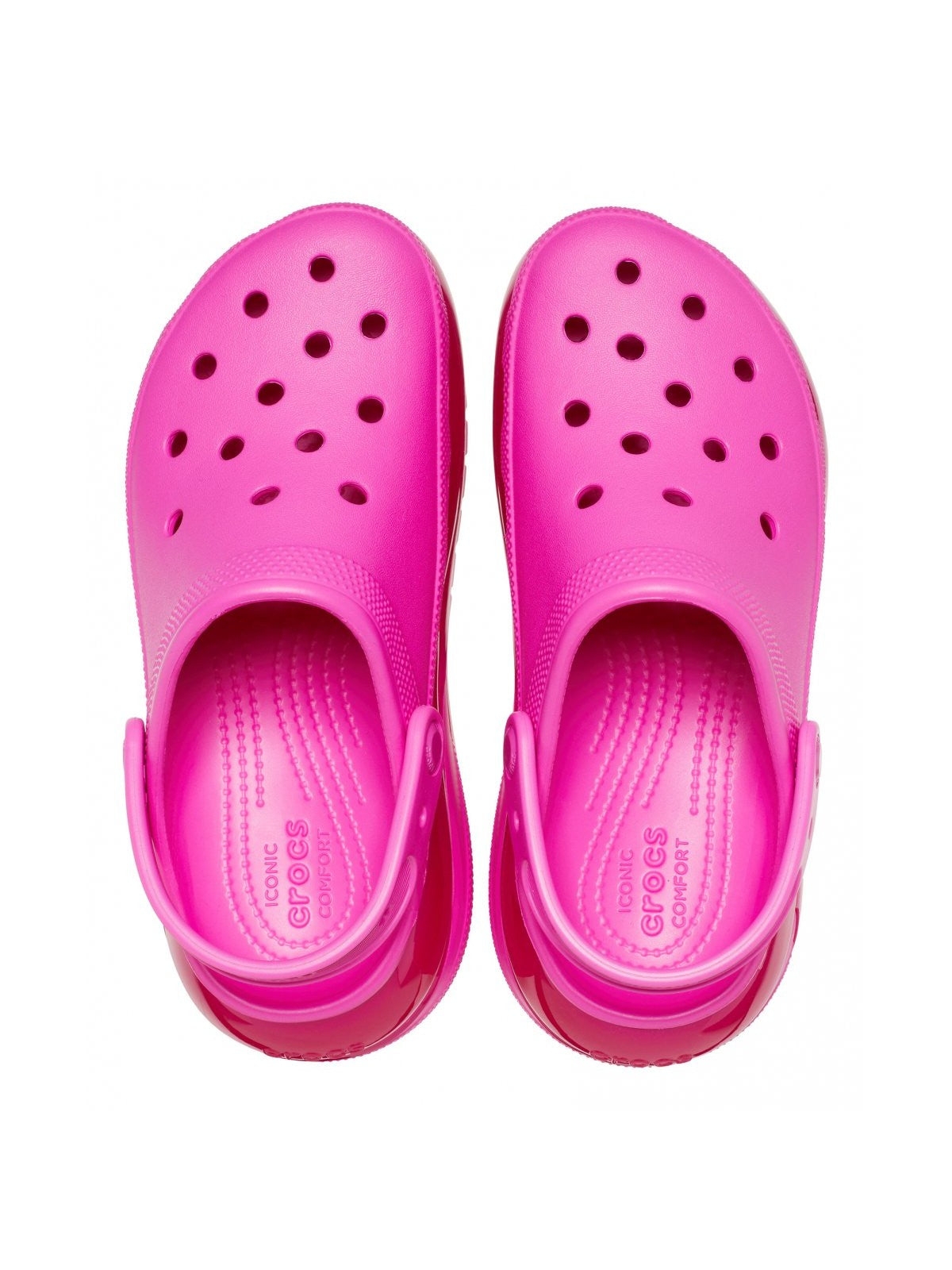 CROCS Ciabatta Donna Classic mega Crush clog 207988 6UB Rosa - Stilato