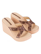 IPANEMA Zeppa Donna Ipanema High Fashion Slide Fem IP.83520 AQ407 Beige - Stilato