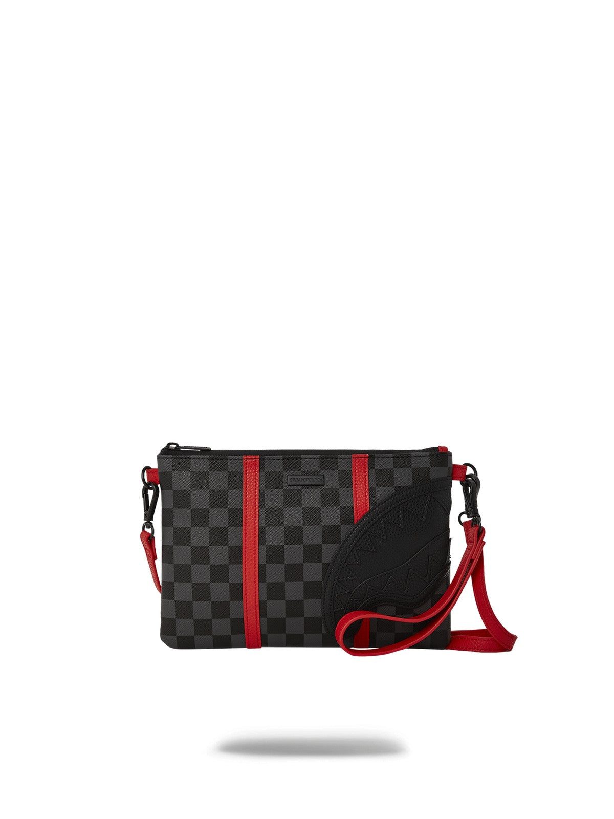 Sprayground Pochette Uomo Nero Raceway 3 Cross Clutch 910B6473NSZ - Stilato