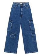 AMISH Jeans Donna AMD065D4020111 999 Blu - Stilato