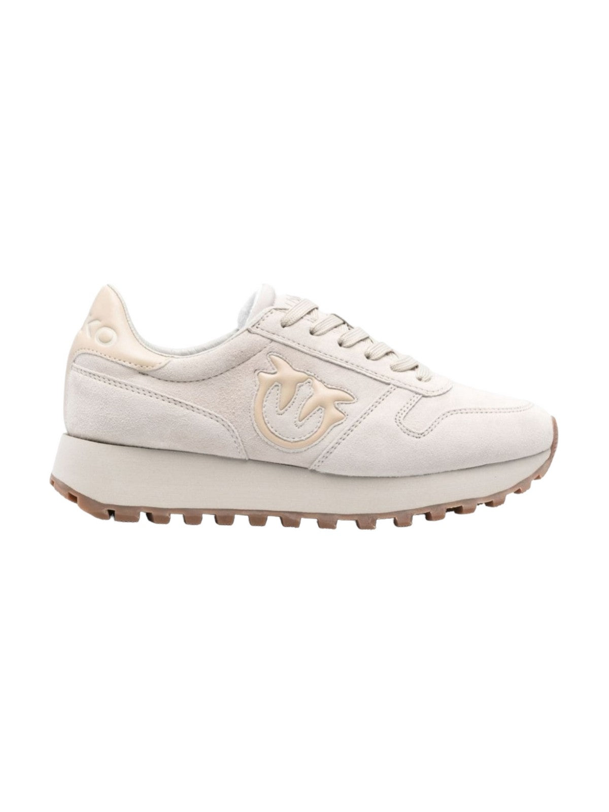 PINKO Sneaker Donna 101629-A0N8 C36 Beige - Stilato