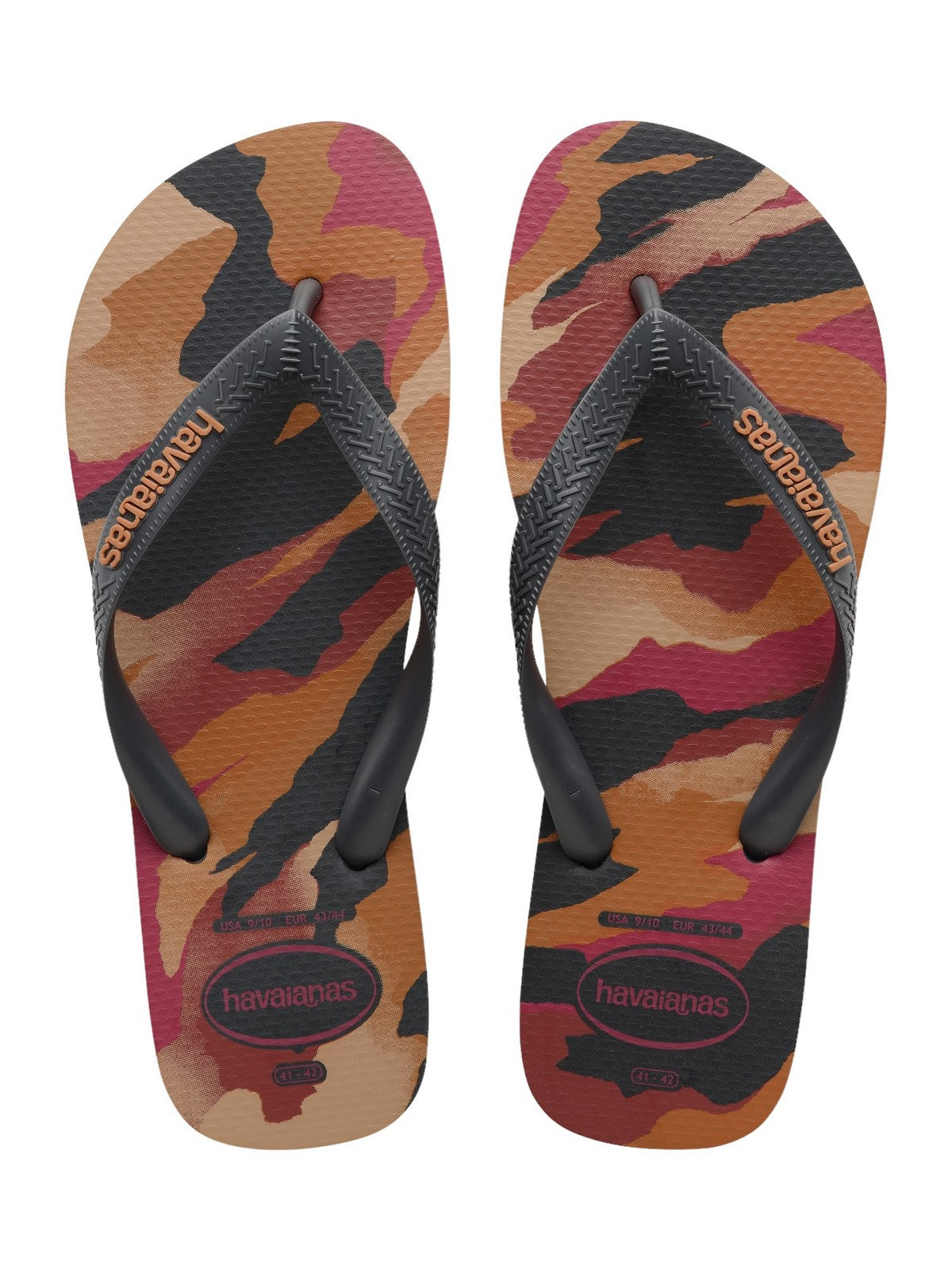 HAVAIANAS Infradito Uomo Hav. Top camu 4141398.7538 Grigio - Stilato