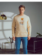 Baron Filou Felpa Beige Uomo Pullover Filou LXXXVIII - Stilato