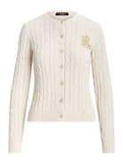 LAUREN RALPH LAUREN Cardigan Donna 200932225 001 Beige - Stilato