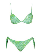 F**K Costume da bagno Donna FK24-1321X12 Verde - Stilato