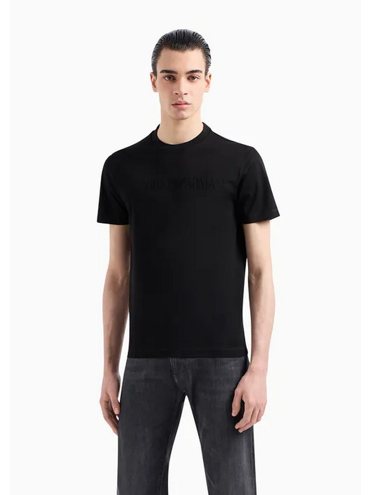 EMPORIO ARMANI T-Shirt e Polo Uomo 8N1TD2 1JGYZ 0021 Nero - Stilato