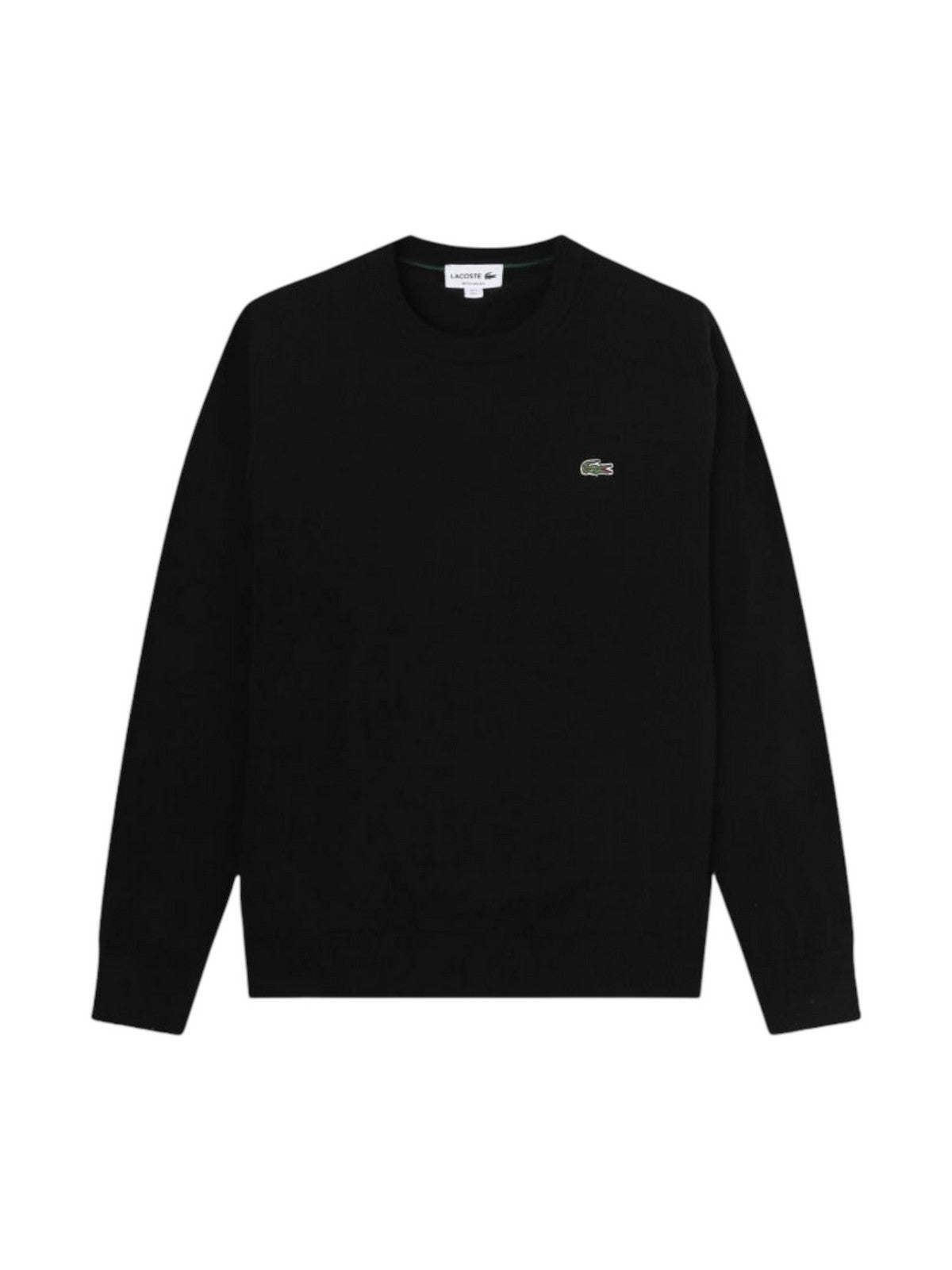 LACOSTE Maglia Uomo AH0128 031 Nero - Stilato