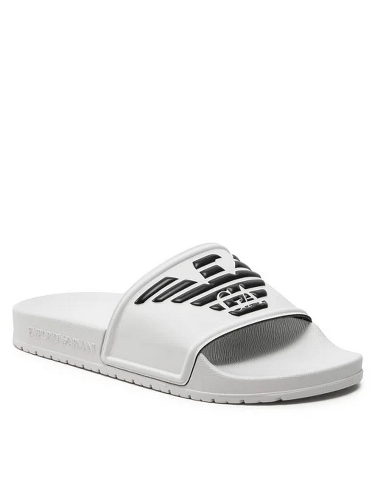 EMPORIO ARMANI Ciabatta Uomo XVPS08 XN747 D611 Bianco - Stilato