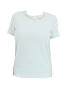 ELISABETTA FRANCHI T-Shirt e Polo Donna MA01141E2 BV9 Verde - Stilato