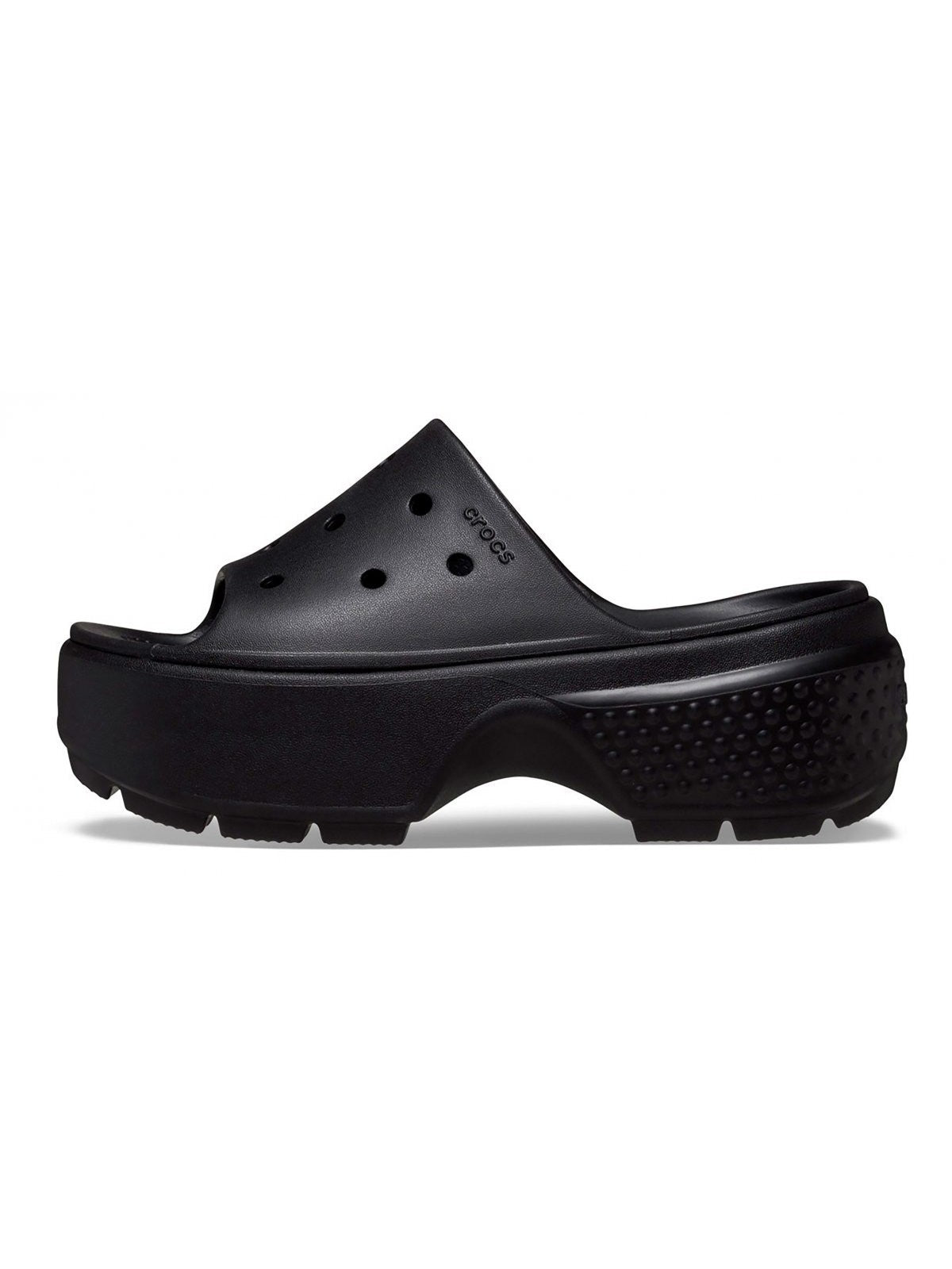 CROCS Ciabatta Donna Stomp Slide W 209346 001 Nero - Stilato