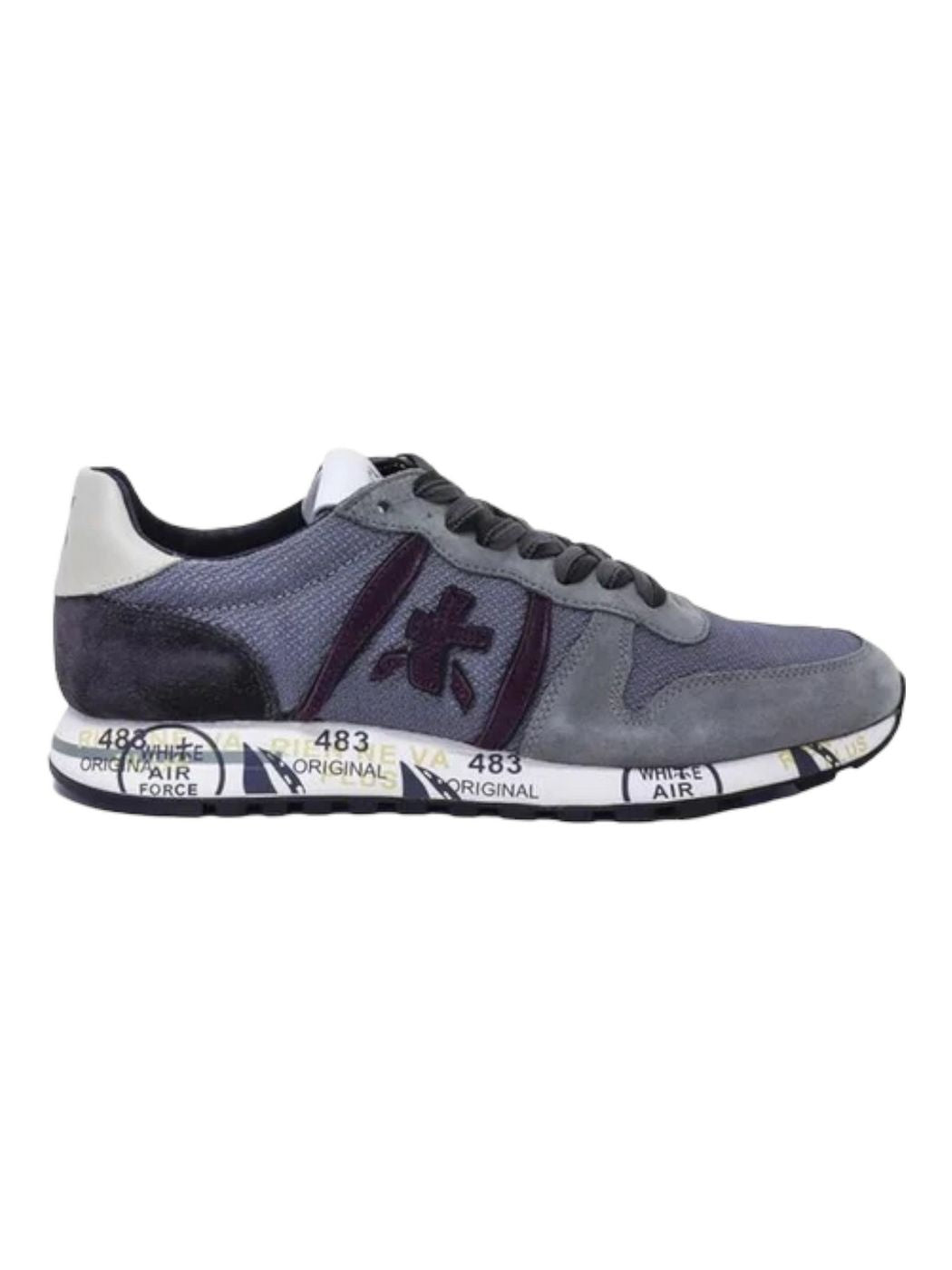 PREMIATA Sneaker Uomo ERIC VAR 5375 Grigio - Stilato