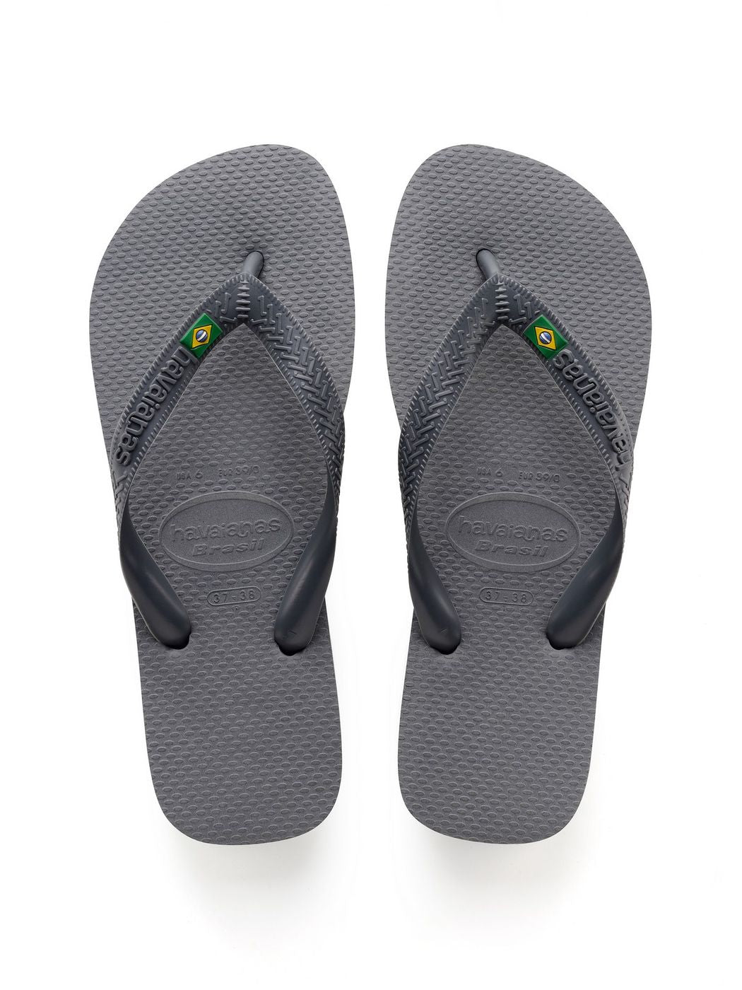 HAVAIANAS Infradito Unisex adulto Hav. Brasil 4000032.5178 Grigio - Stilato