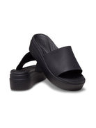 CROCS Ciabatta Donna Brooklyn slide 208728 001 Nero - Stilato