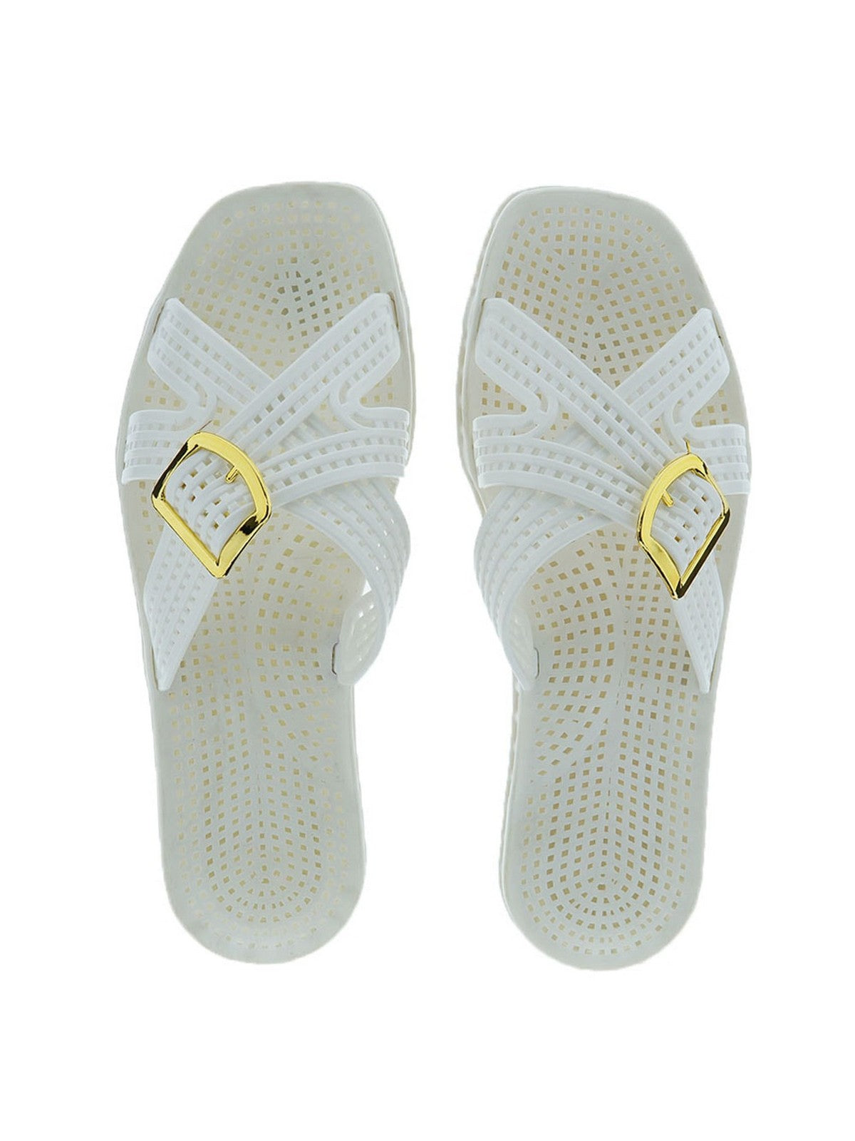 SENSI Ciabatta Unisex adulto Messico city 5152/CF 002 Bianco - Stilato