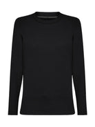 RRD Maglione Donna WES533 10 Nero - Stilato