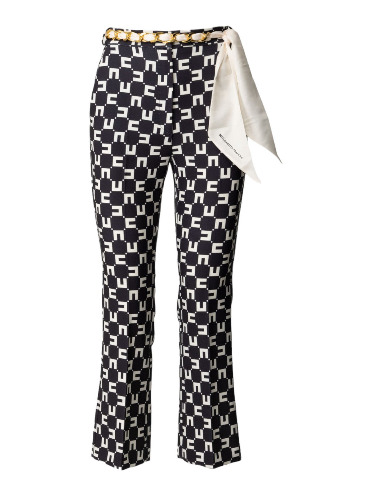 ELISABETTA FRANCHI Pantalone Donna PAS1641E2 685 Nero - Stilato