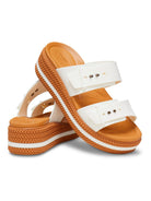 CROCS Sandalo Donna Brooklyn Woven Buckle W 209978 0WV Bianco - Stilato