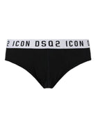 DSQUARED2 Slip Uomo D9L613450 010 Nero - Stilato