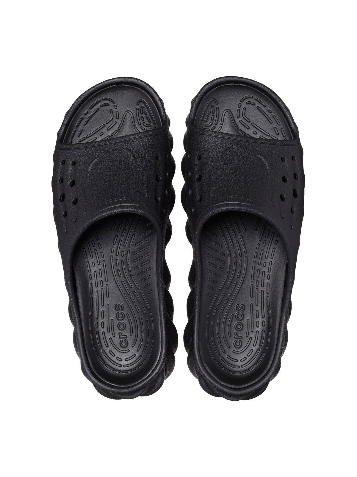 CROCS Ciabatta Unisex adulto Echo slide 208170 001 Nero - Stilato